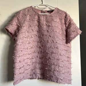 SHEIN, pink shirt. Semi new - barely worn. Size L